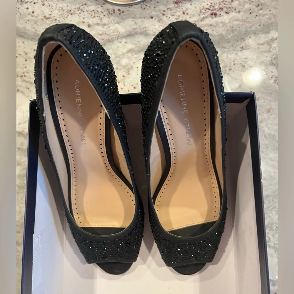Adrienne Vittadini black heels 👠 - Picture 4 of 7